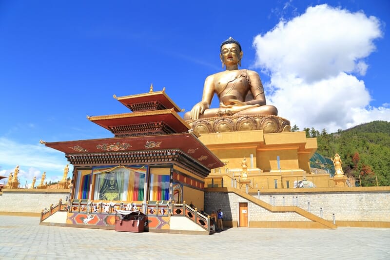 Buddha Point in Thimpu Bhutan