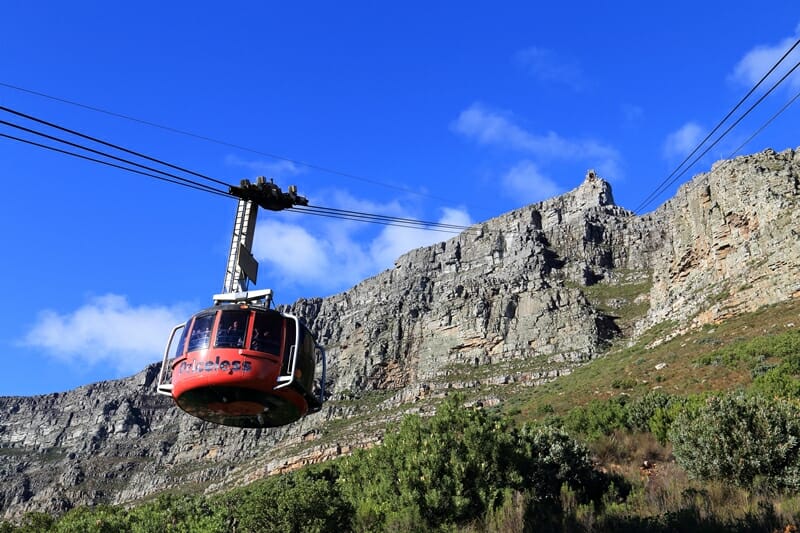 Table Mountain cable car Cape Town