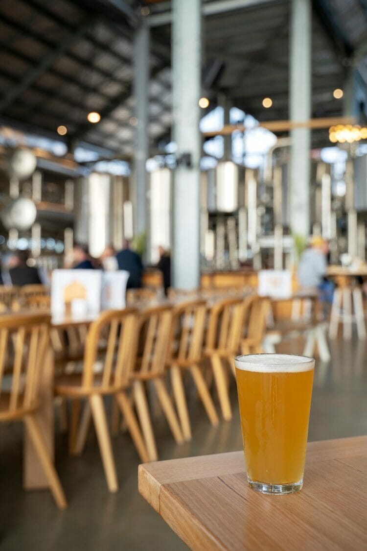 Craft beer at Shelter Brewing Co in Busselton Australia