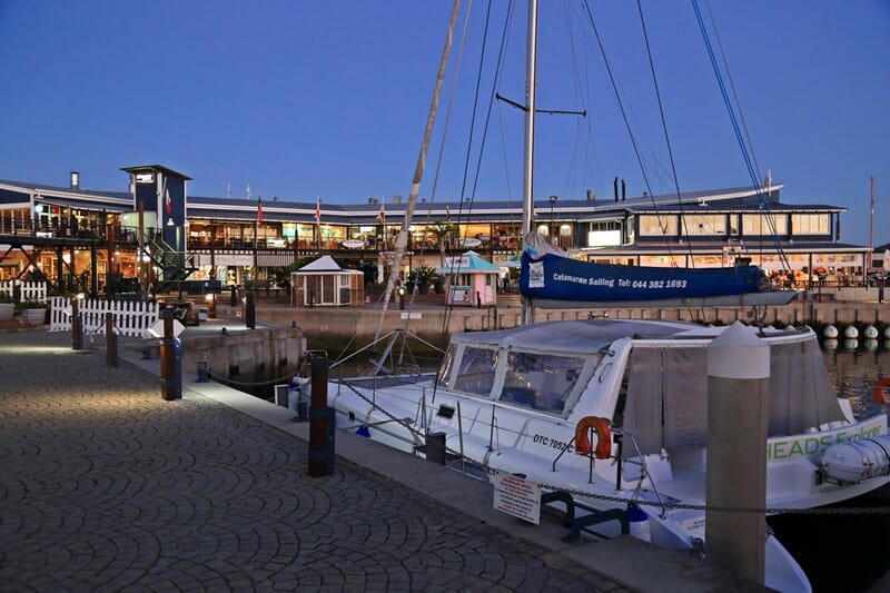 Knysa waterfront on the Garden Route South Africa
