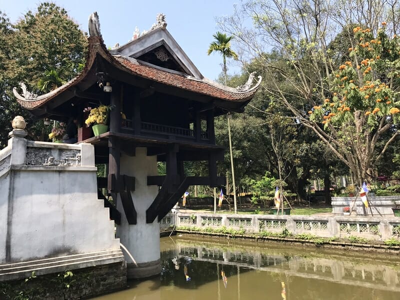 One Pillar Pagoda Hanoi Vietnam