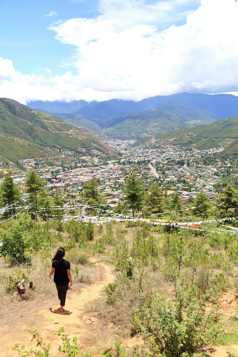 Sangaygang viewpoint in Thimpu Bhutan