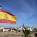 Spanish flag in Seville Spain