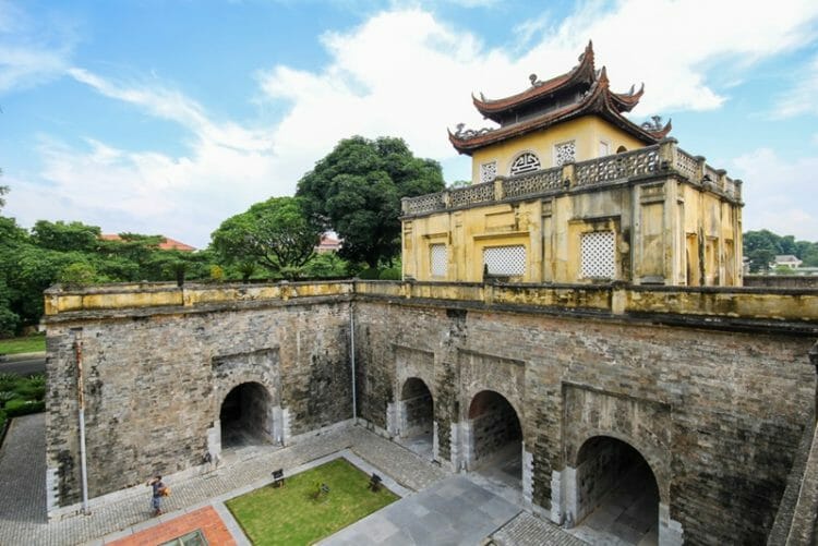 Thang Long Citadel in Hanoi Vietnam