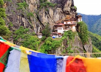Tiger's Nest Monastery in Paro Bhutan