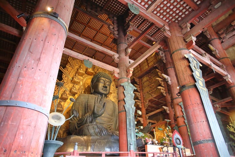 Todai-ji Temple in Nara Japan