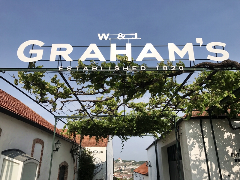 Grahams Port Cellar in Porto Portugal