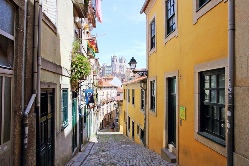 Historic centre of Porto in Portugal