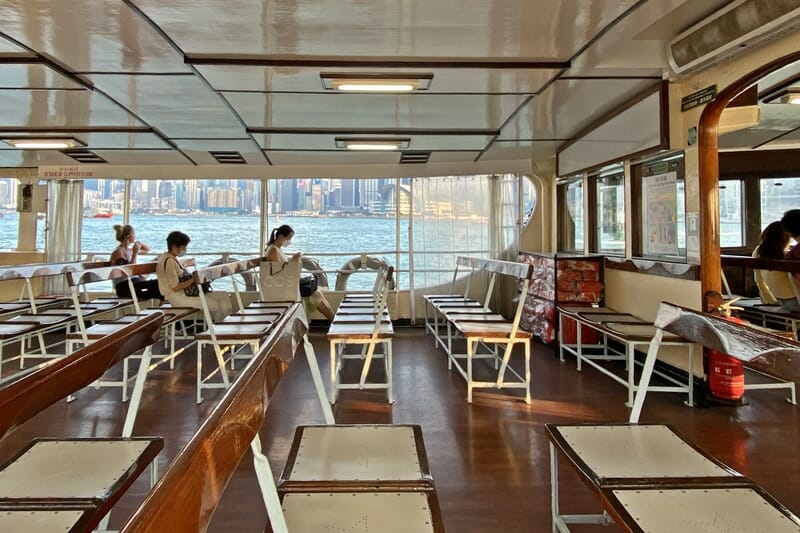 Hong Kong Star Ferry cross harbour ride