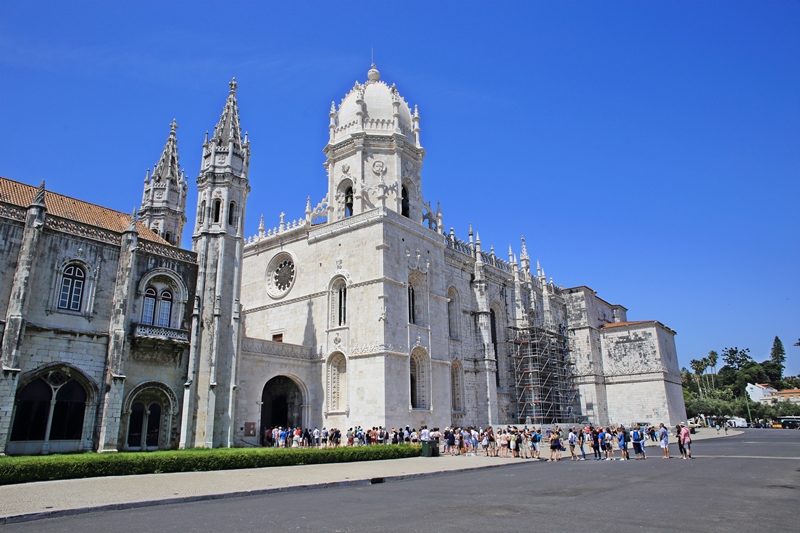 Jeronimos Monastery in Belem Portugal