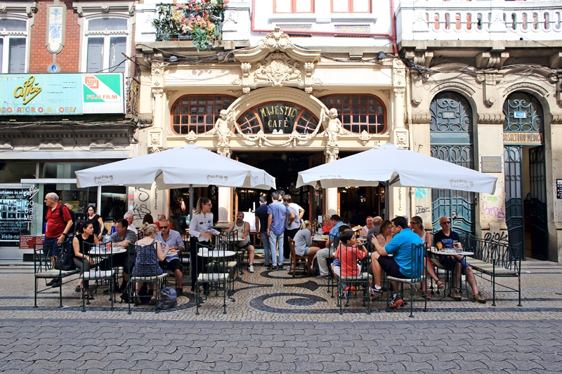 Majestic Cafe in Porto Portugal