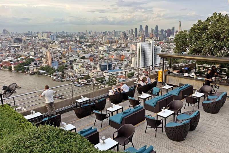 ThreeSixty rooftop bar in Bangkok Thailand