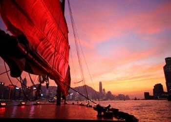 21/2/2021Victoria Harbour Cruise Hong Kong