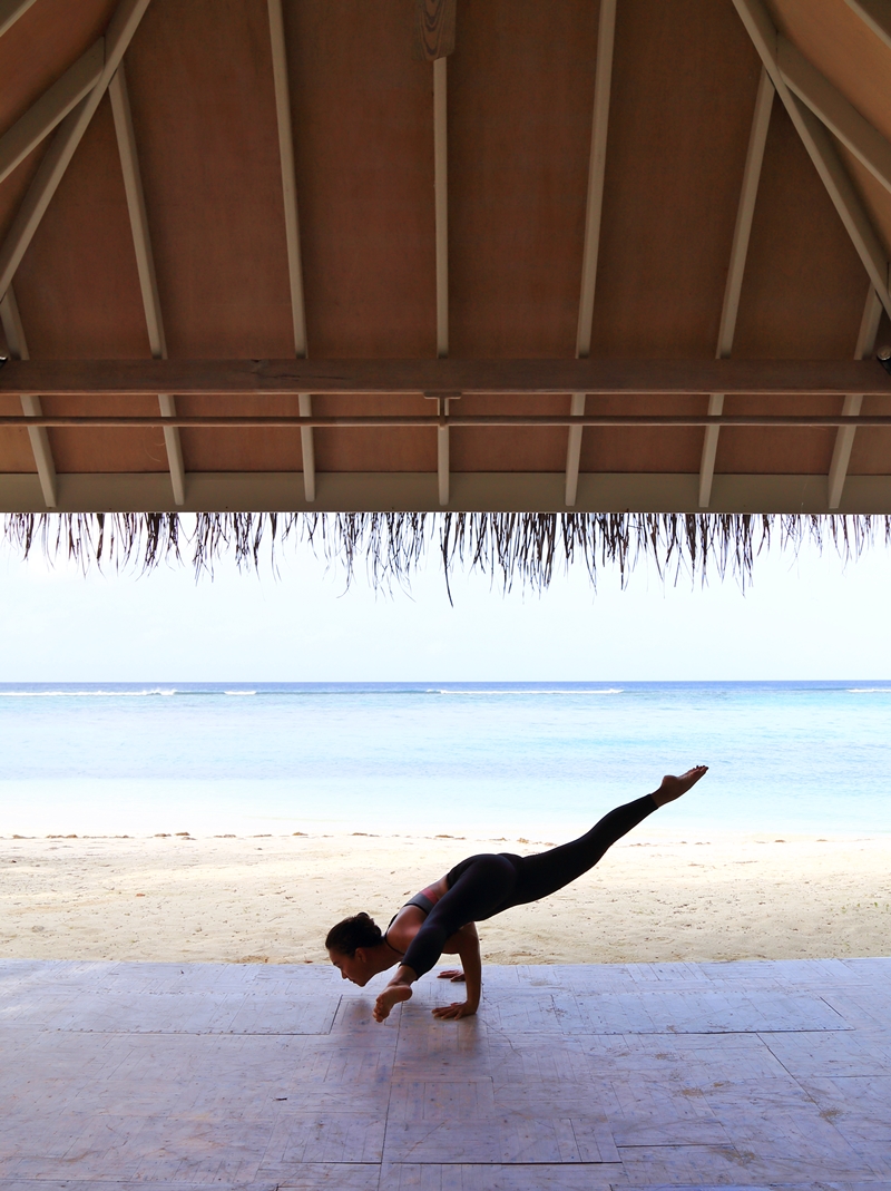 Yoga Pavilion at Kanuhura Maldives