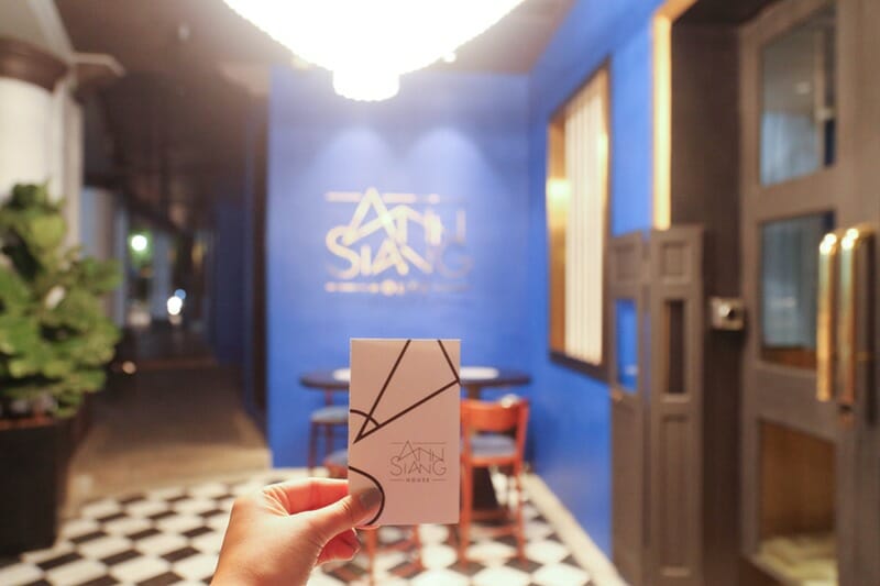 Ann Siang House key card in Singapore