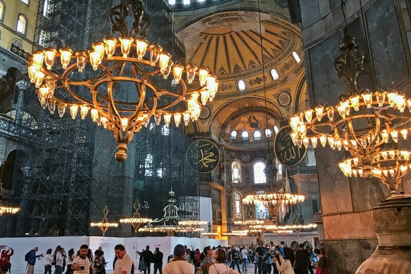 Hagia Sophia mosque in Istanbul Turkiye