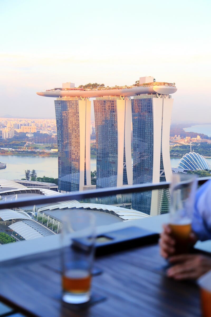Level 33 Rooftop Bar in Singapore
