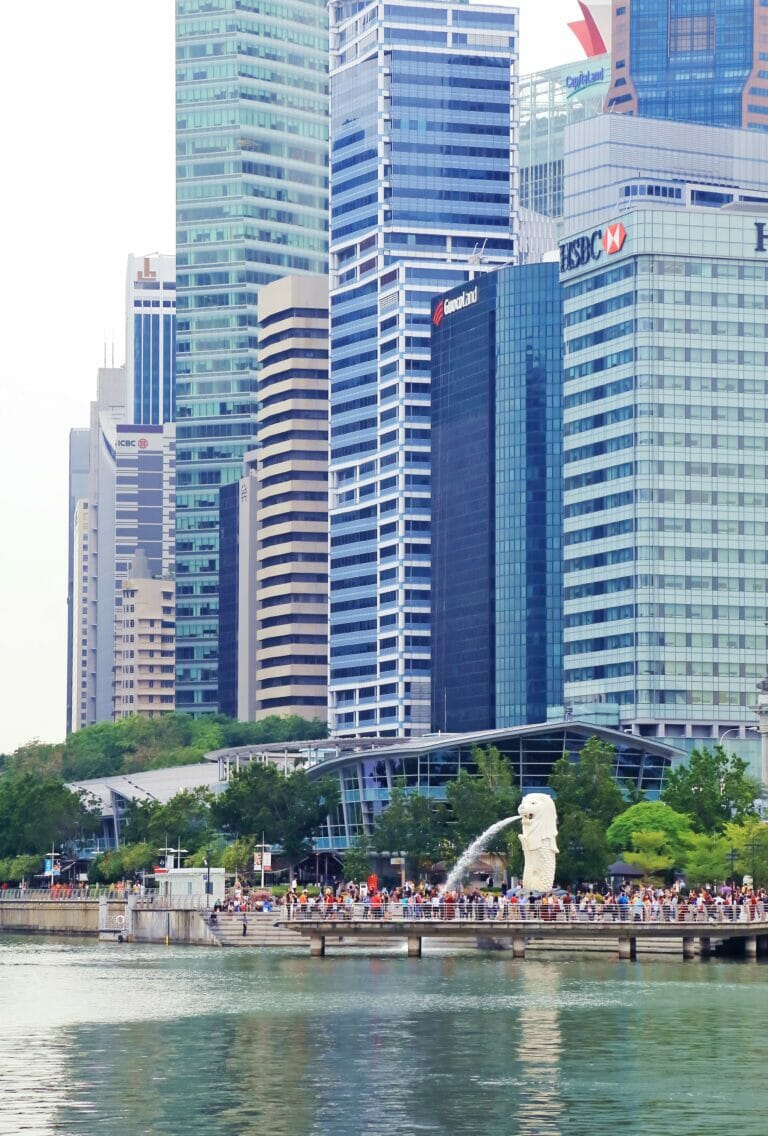 Merlion Park in Singapore