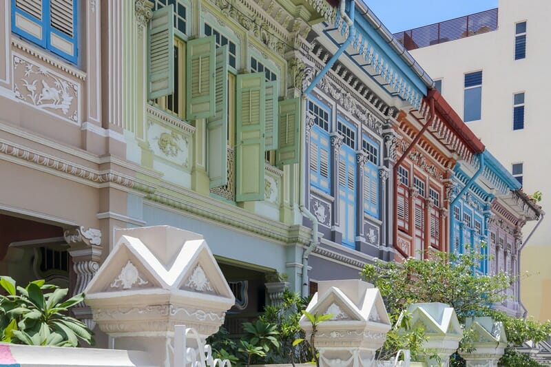 Peranakan Houses in Singapore