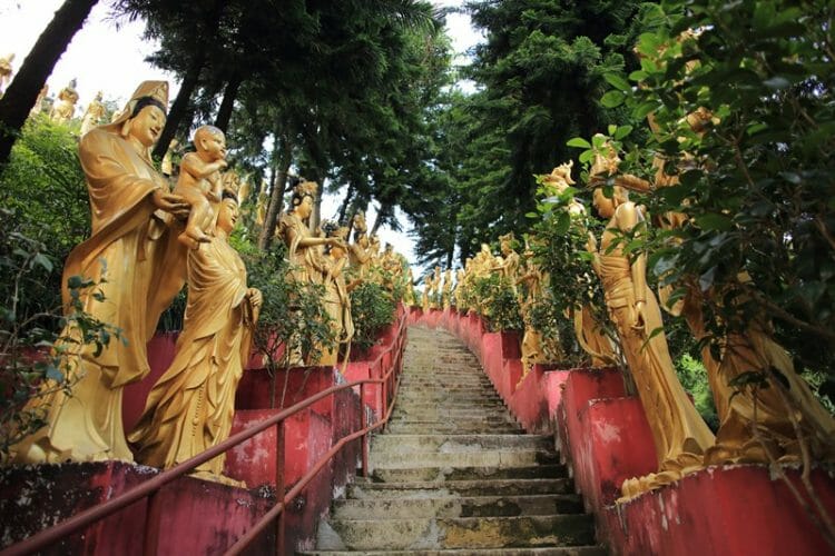 Ten Thousand Buddhas Monastery in Hong Kong 2