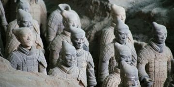 Terracotta Warriors in Xian China
