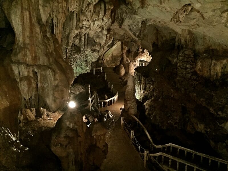 Tham Jang Cave in Vang Vieng Laos