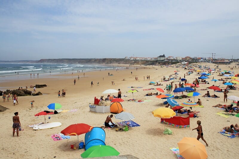 Baleal beach in Portugal
