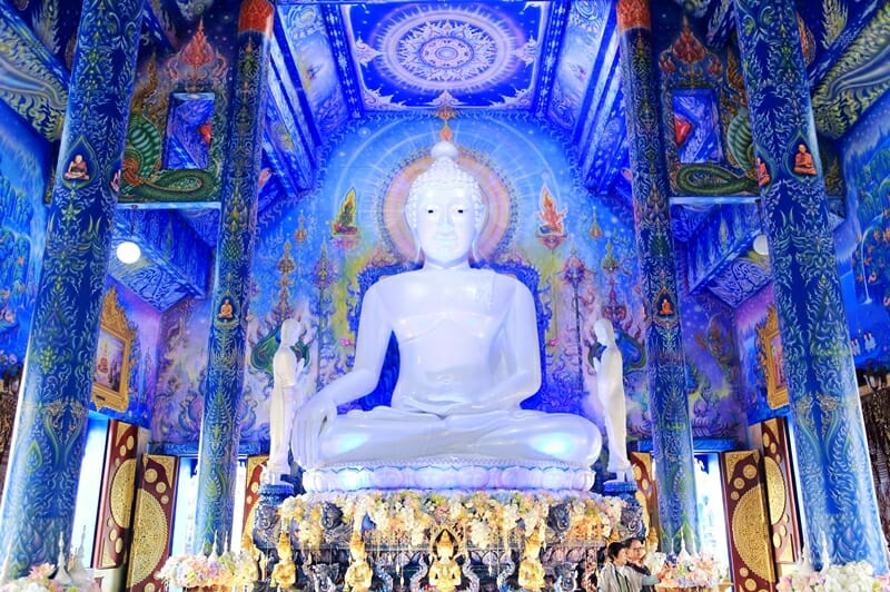 Blue Temple in Chiang Rai Thailand