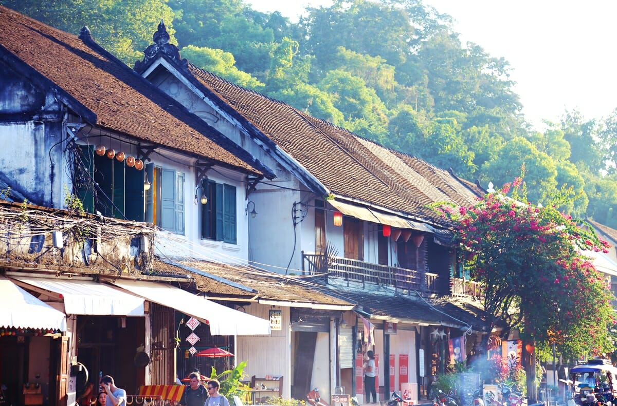 Old Town in Luang Prabang Laos