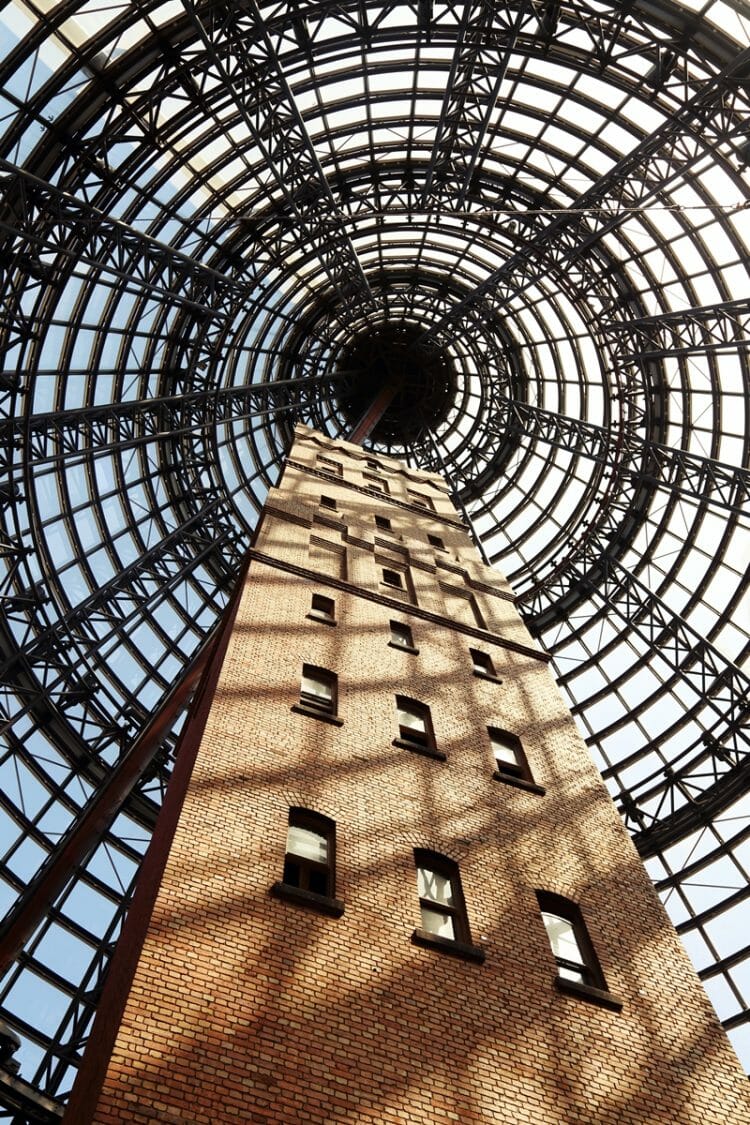 Shot Tower in Melbourne Central Australia
