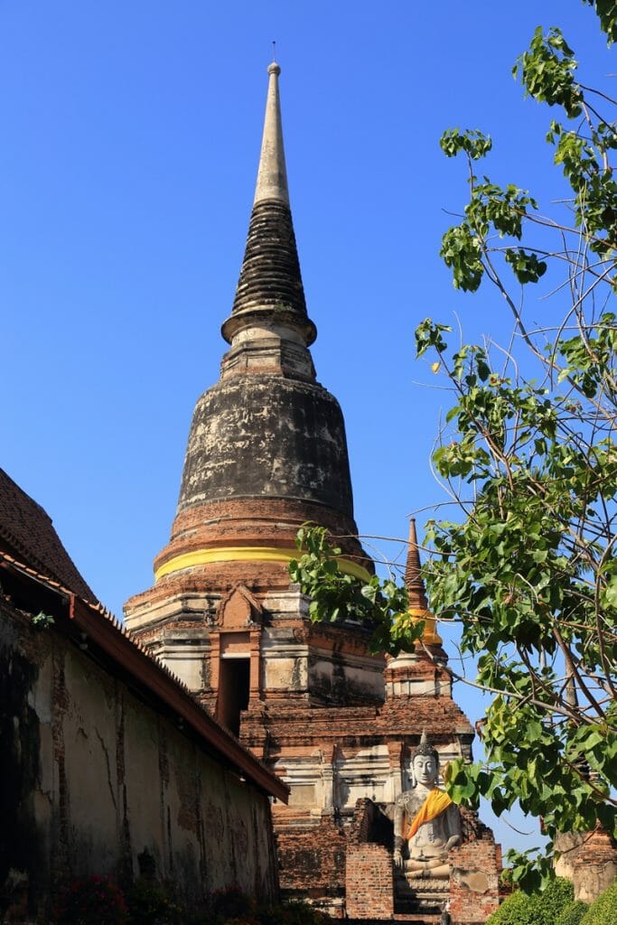 Wat Yai Chai Mongkhon in Ayutthaya Thailand_1 Wat Yai Chai Mongkhon in Ayutthaya Thailand