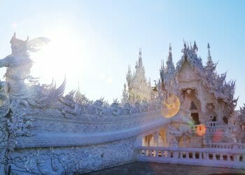 White Temple Wat Rong Khun in Chiang Rai Thailand