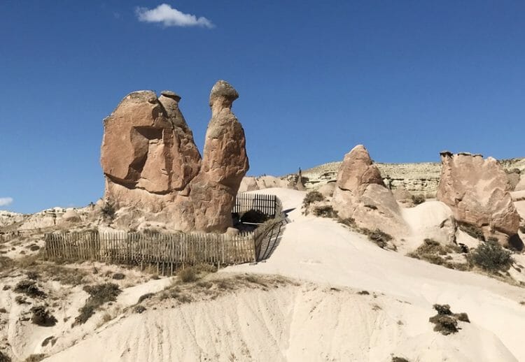 Camel Rock in Imagination Valley Cappadocia Turkey