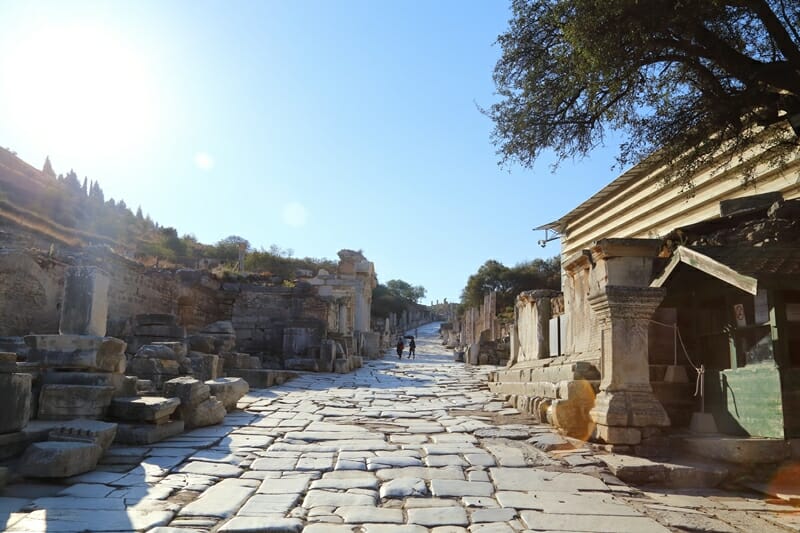Ephesus Ancient Ruins in Turkey