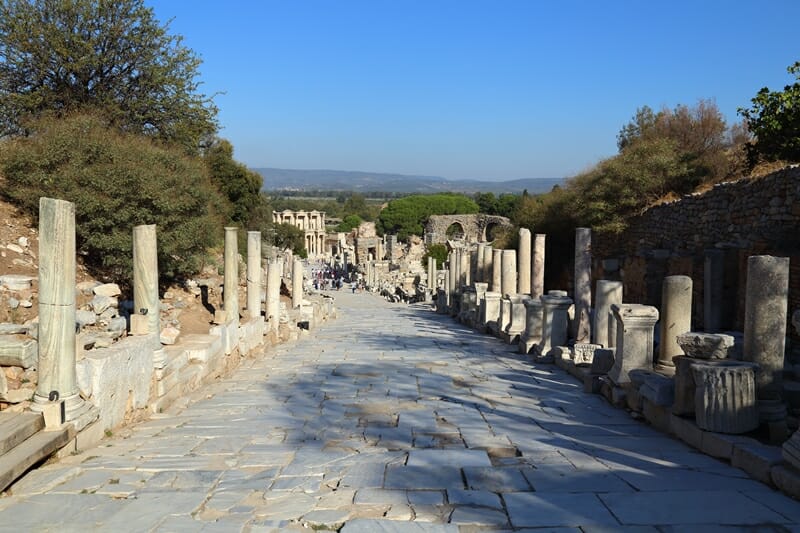 Ephesus Ancient Ruins in Turkey