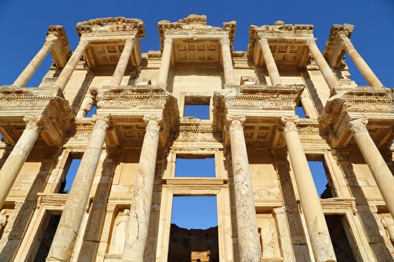 Library of Celsus in Ephesus Turkey
