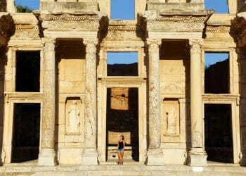 Library of Celsus in Ephesus Turkey