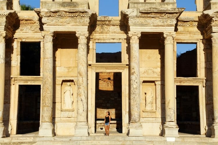Library of Celsus in Ephesus Turkey