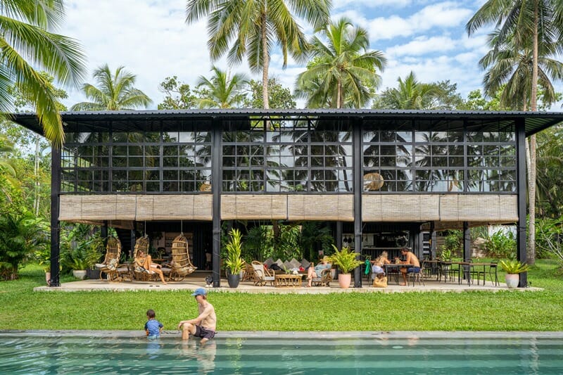 Palm Hotel Pavilion in Ahangama Sri Lanka