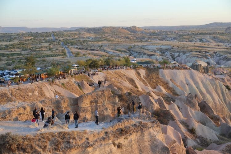 Panoramic Viewpoint in Cappadocia Turkey