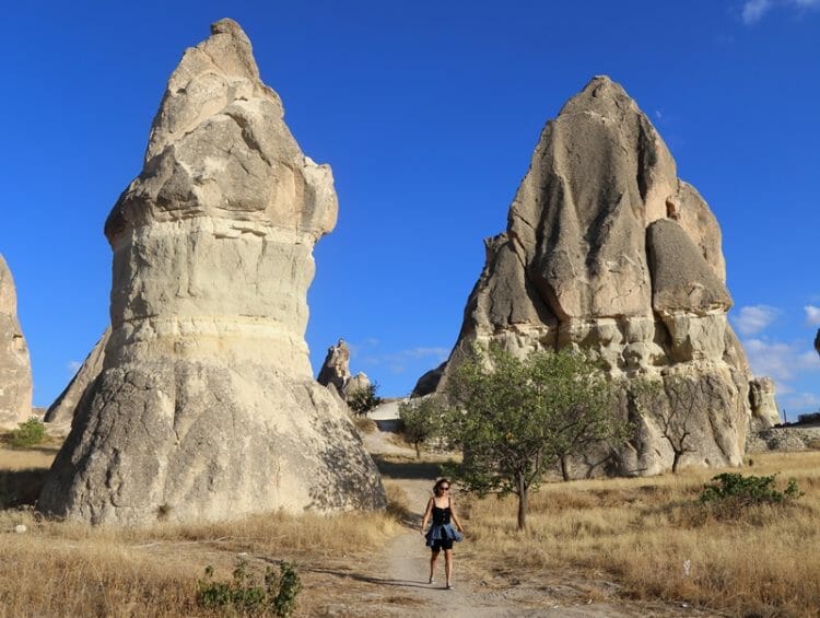 Penis rocks in Cappadocia Turkey