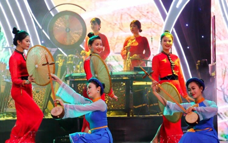 Vietnam cultural dance at ATF Vietnam
