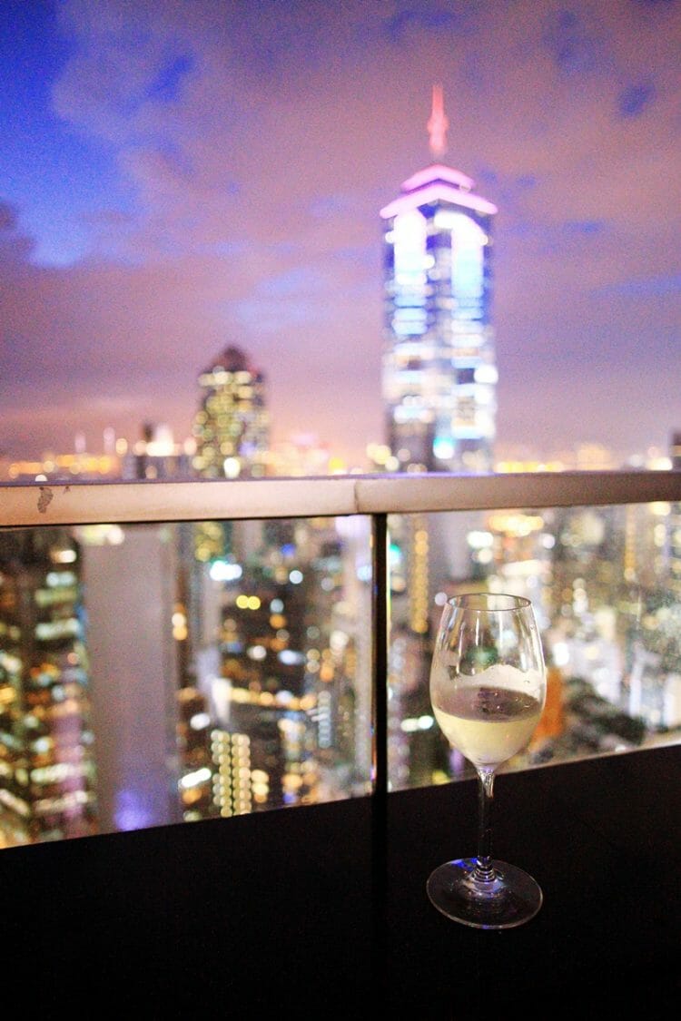 Ce La Vi rooftop bar in Hong Kong