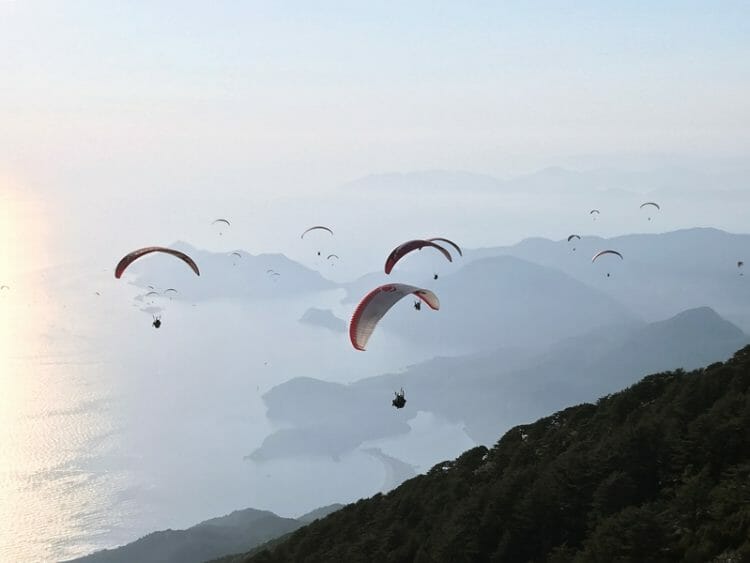 Paragliding in Fethiye Turkey