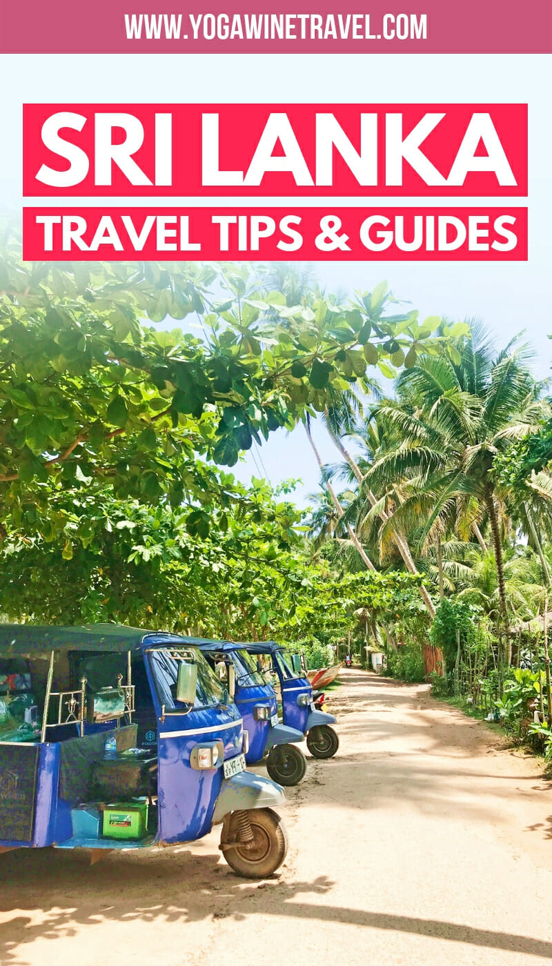 Yogawinetravel.com: Sri Lanka Travel Guides & Tips - everything you need to know to help plan your perfect trip to Sri Lanka!