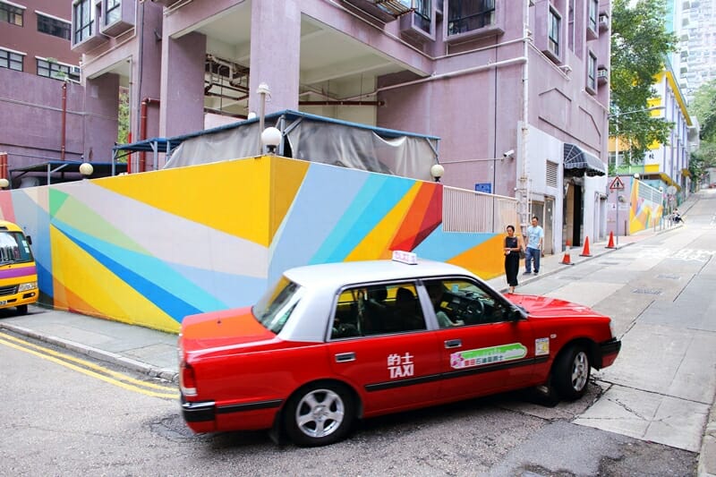 Taxis in Hong Kong