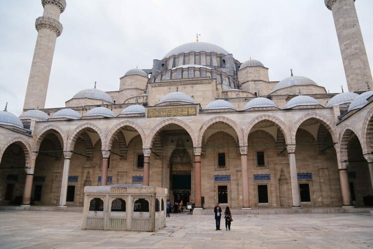 Sultanahmet Mosque in Istanbul Turkey