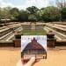 Anuradhapura ticket in front of the Twin Ponds in Sri Lanka