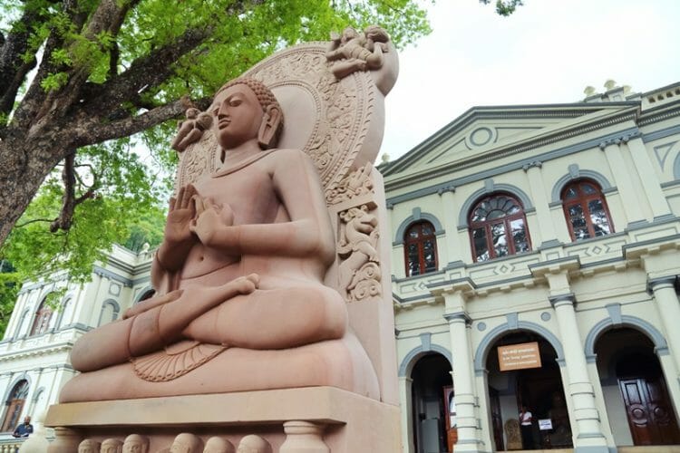 International Buddhism Museum in Kandy Sri Lanka