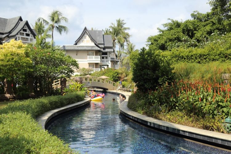 Swimming pool at Angsana Laguna Phuket in Thailand